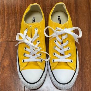 Yellow Converse Sneakers